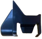 The opposite-hand dark blue angled side cover.